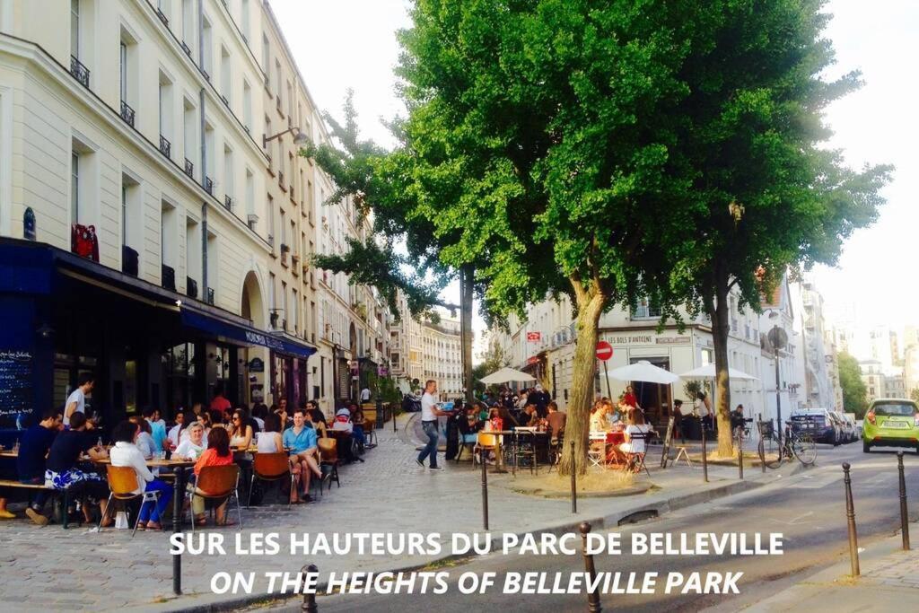 Small Arty Studio Menilmontant ปารีส ภายนอก รูปภาพ